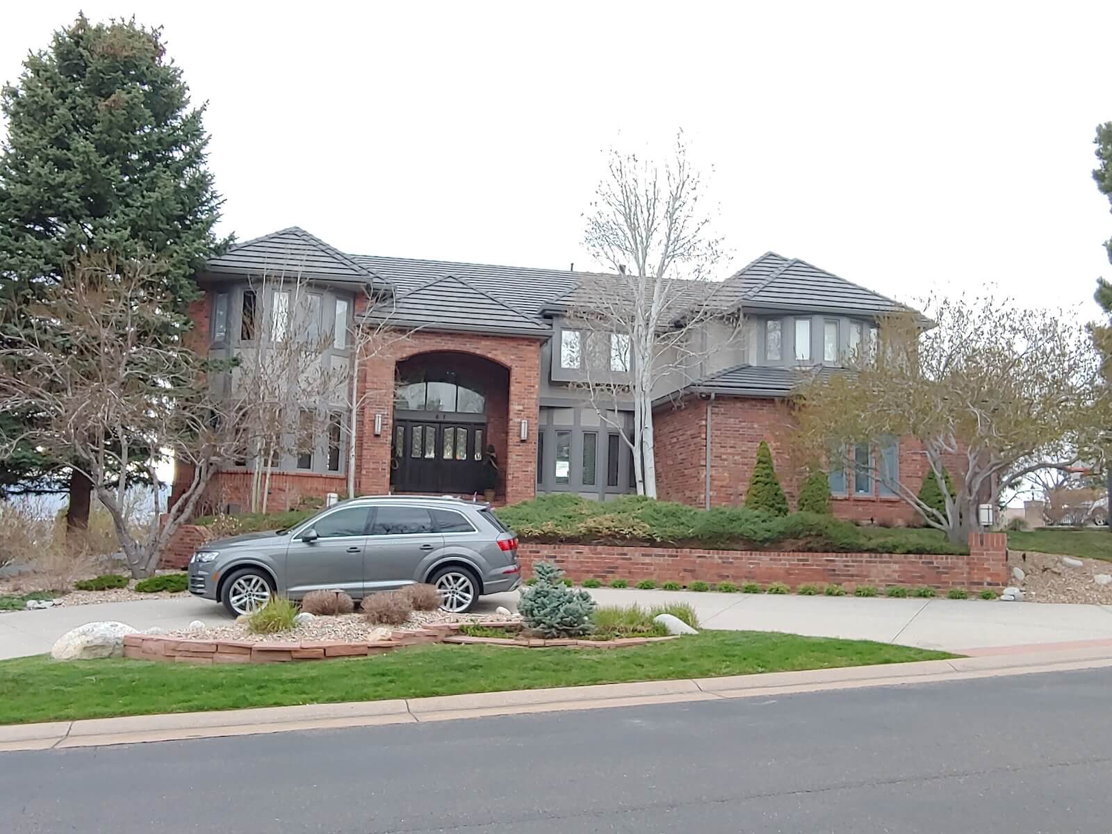 concrete tile roof