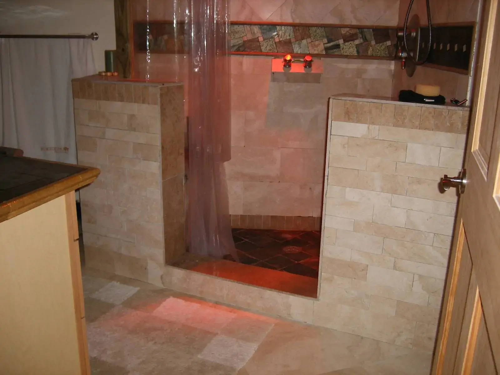 walk-in-shower-with-unique-tile-design walk-in-shower-with-unique-tile-design